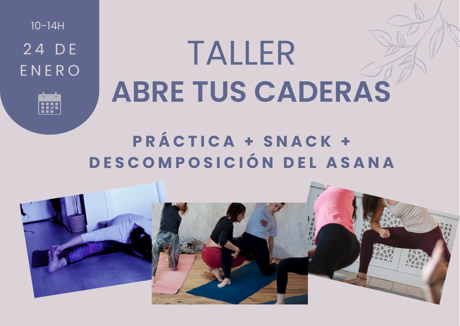 Taller Abre tus caderas